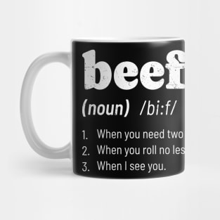 What's Beef? Mug